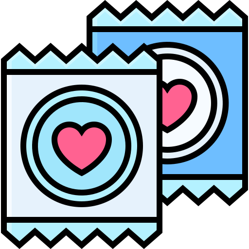Condom Generic color lineal-color icon