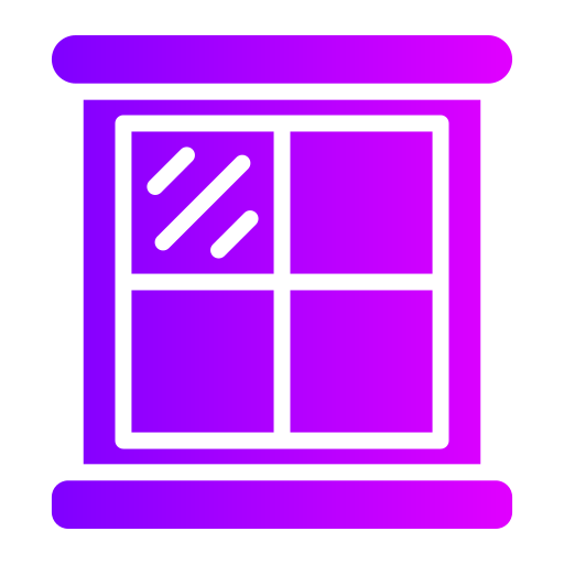finestra Generic gradient fill icona