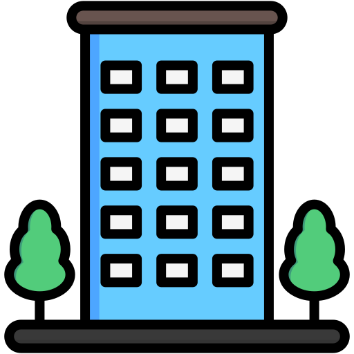 kondominium Generic color lineal-color ikona