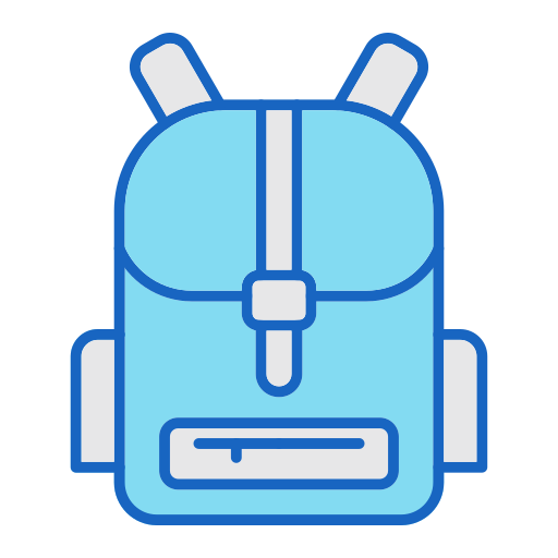 Bagpack Generic color lineal-color icon