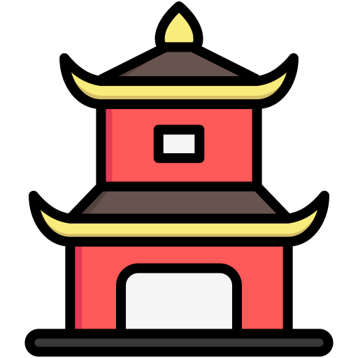 寺 Generic color lineal-color icon