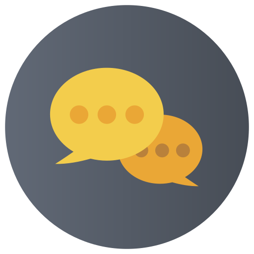 Chatting Generic gradient fill icon