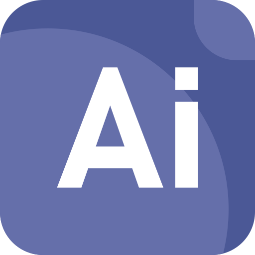 Adobe Illustrator Generic color fill icon