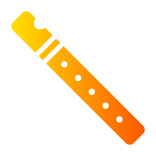 Flute Generic gradient fill icon