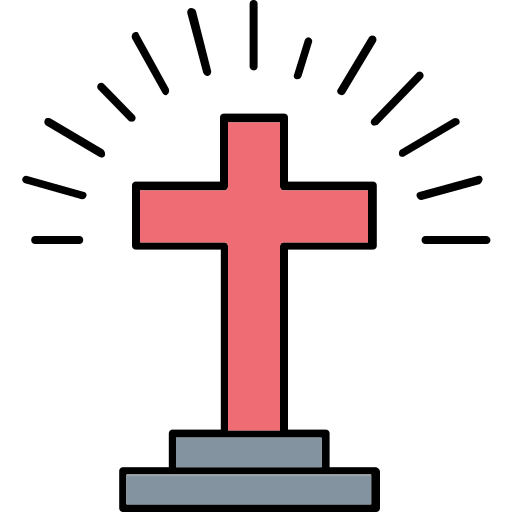 chrześcijaństwo Generic color lineal-color ikona