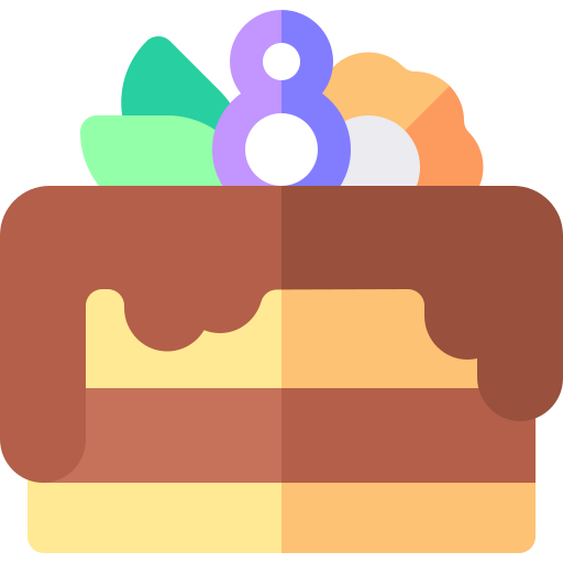 Cake Basic Rounded Flat icon