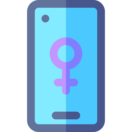 携帯電話 Basic Rounded Flat icon