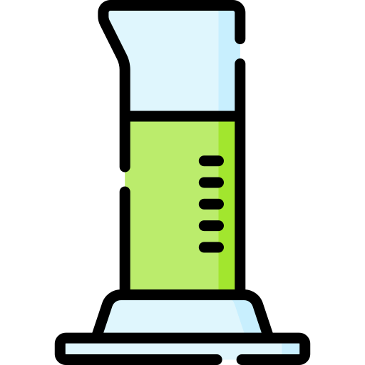 Graduated Cylinder Special Lineal color icon