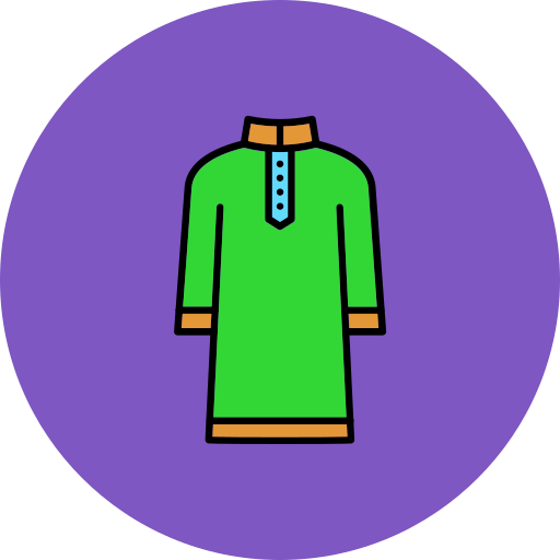 kurta Generic color lineal-color ikona