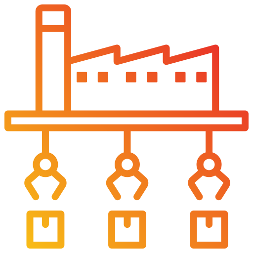 manufacturing Generic gradient outline icon