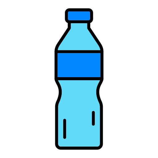 Water bottle Generic color lineal-color icon