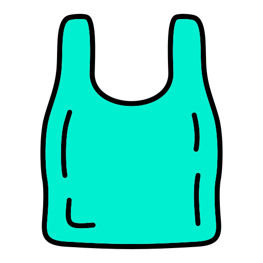 sacchetto di plastica Generic color lineal-color icona