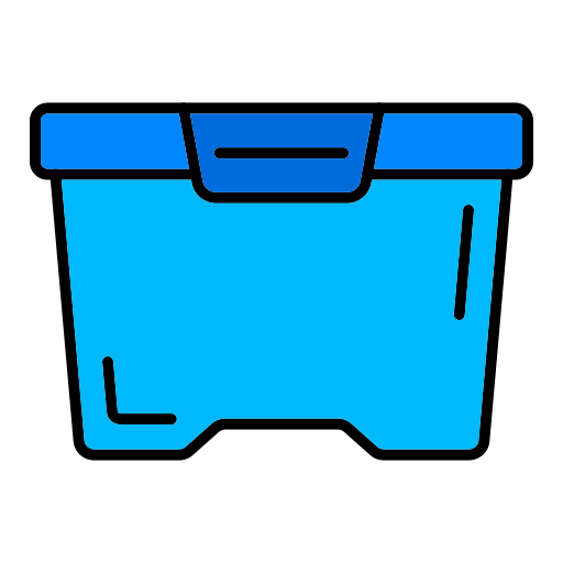 Food container Generic color lineal-color icon