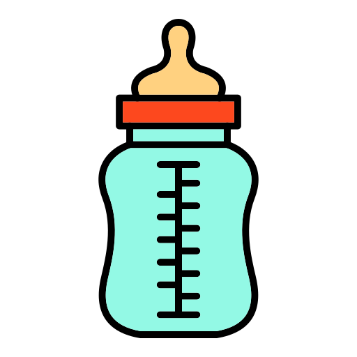 哺乳瓶 Generic color lineal-color icon