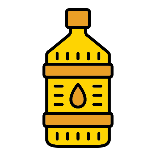 Бутылка масла Generic color lineal-color иконка