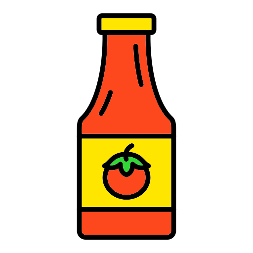 garrafa de ketchup Generic color lineal-color Ícone