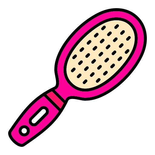 Hair brush Generic color lineal-color icon