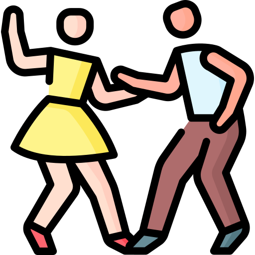 danza Special Lineal color icono