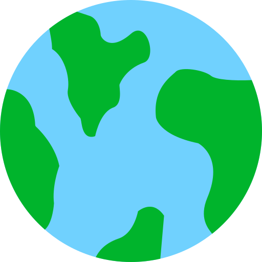 pianeta terra Generic color fill icona