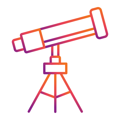 Telescope Generic gradient outline icon