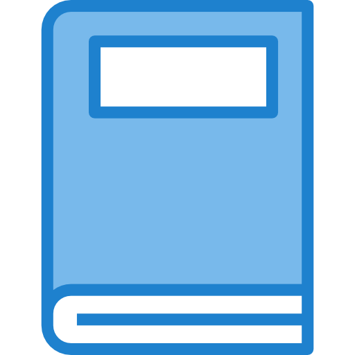 Book itim2101 Blue icon
