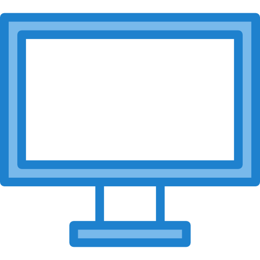 Television itim2101 Blue icon