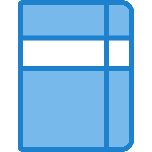 공책 itim2101 Blue icon