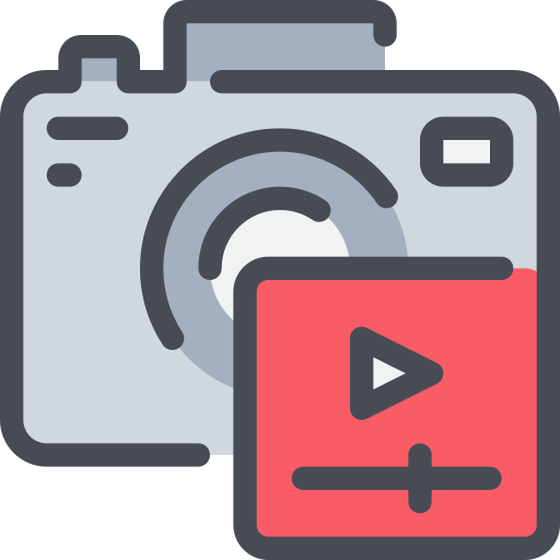 cámara digital Justicon Lineal Color icono