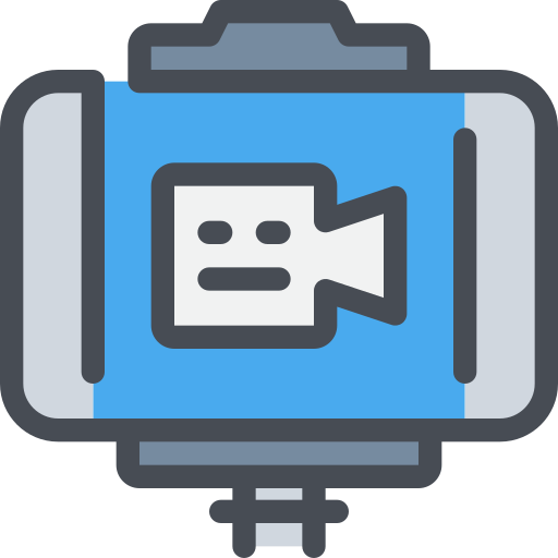 Video camera Justicon Lineal Color icon
