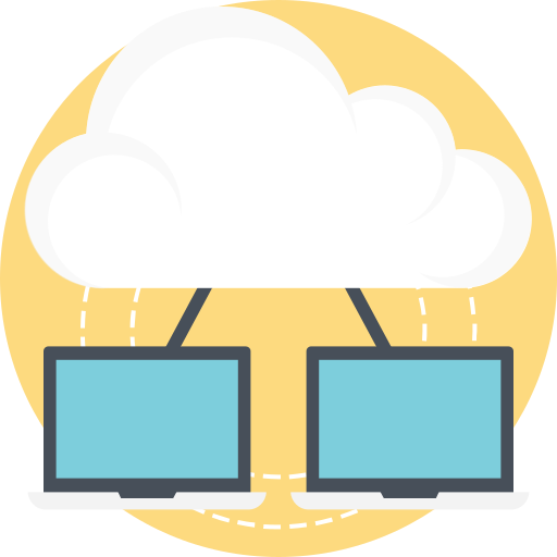 cloud network Generic color fill icon