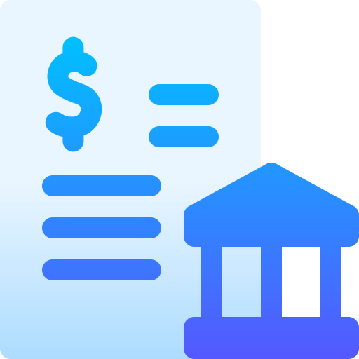 banco Basic Gradient Gradient icono