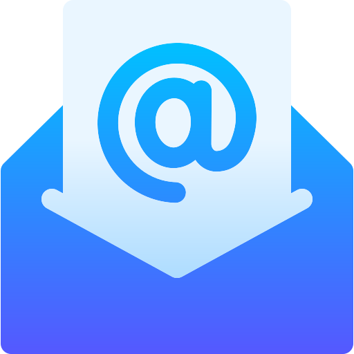 eメール Basic Gradient Gradient icon