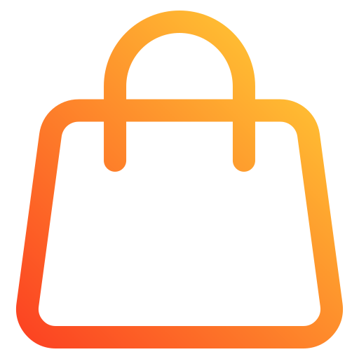 Shopping bag Generic gradient outline icon