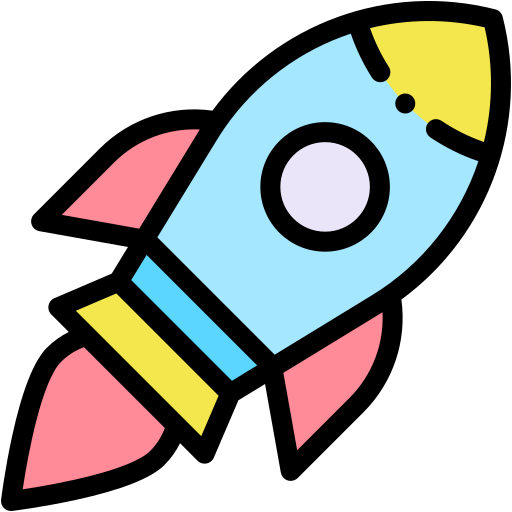 Launch Generic color lineal-color icon