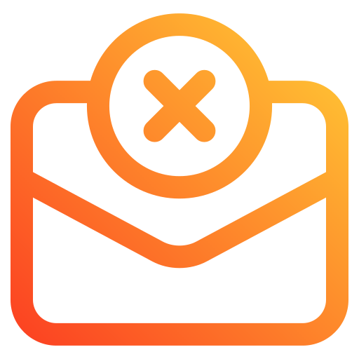 Mail Generic gradient outline icon