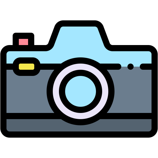 aparat fotograficzny Generic color lineal-color ikona