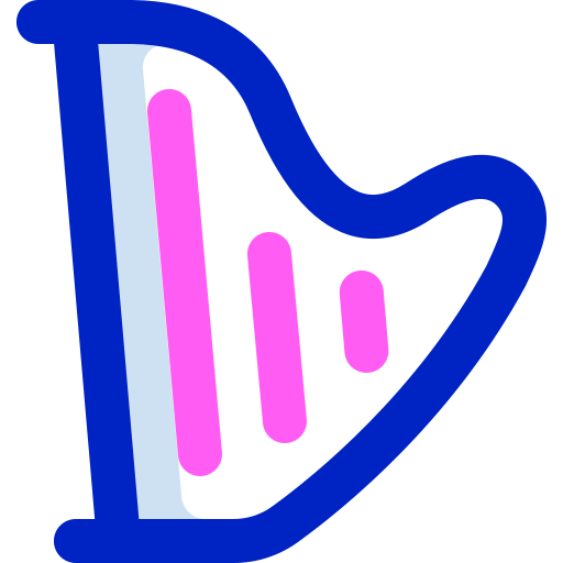 harfa Super Basic Orbit Color ikona