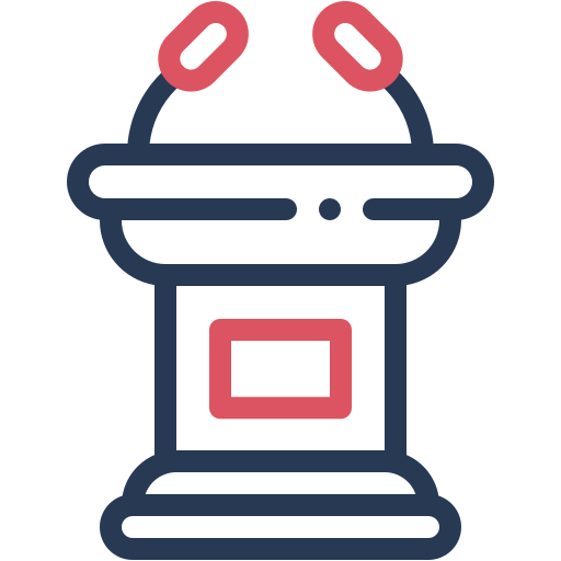 Lectern Generic color outline icon