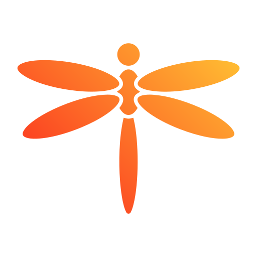 Dragonfly Generic gradient fill icon