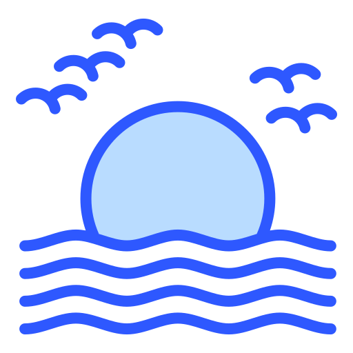 meer Generic color lineal-color icon
