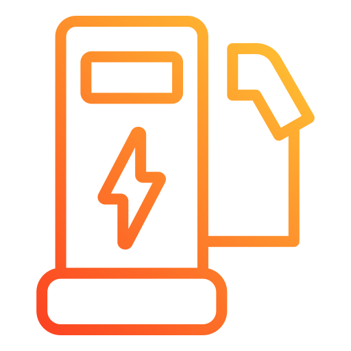 Charging Station Generic gradient outline icono