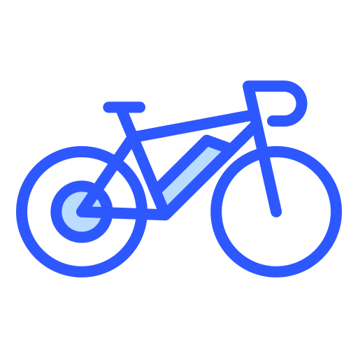 vélo électrique Generic color lineal-color Icône