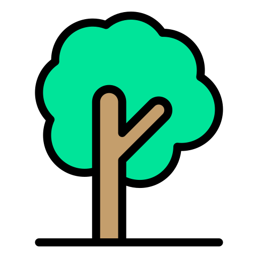 Tree Generic color lineal-color icon