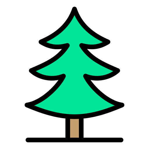 Tree Generic color lineal-color icon