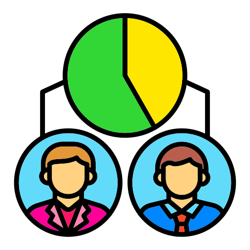 kuchendiagramm Generic color lineal-color icon