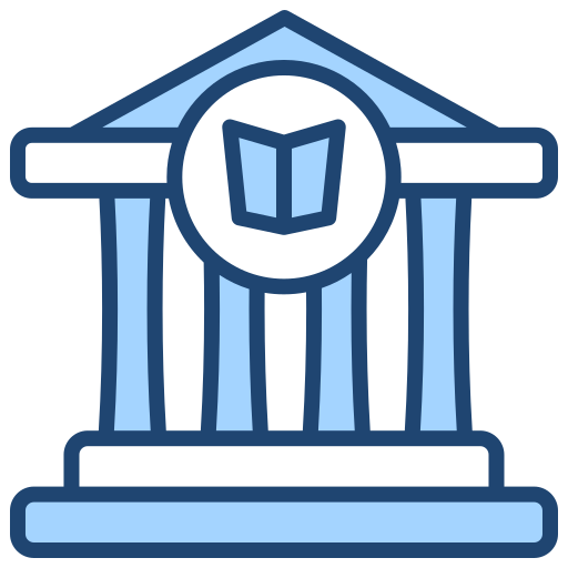 Public Library Generic color lineal-color icon