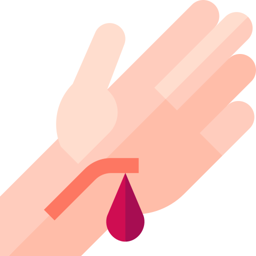 Кровотечение Basic Straight Flat иконка