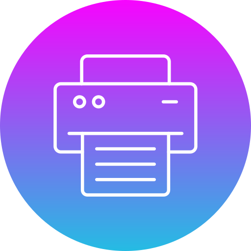 Printer Generic gradient fill icon