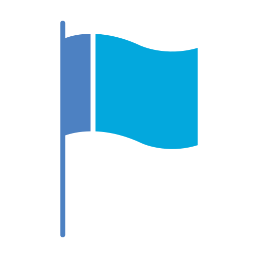 flaga Generic color fill ikona