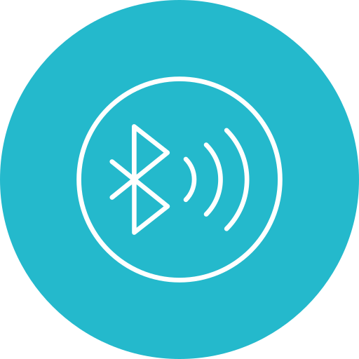 Bluetooth Generic color fill icon